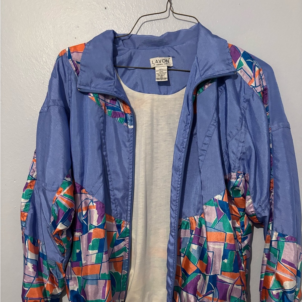 Multicolor Geometric Jacket